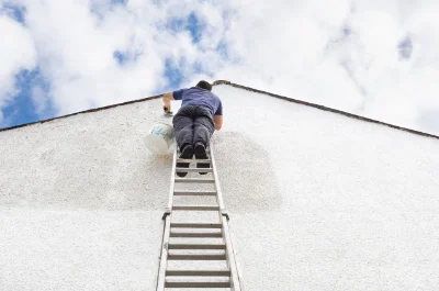 Peinture extérieure à Jambville — façades et ravalement